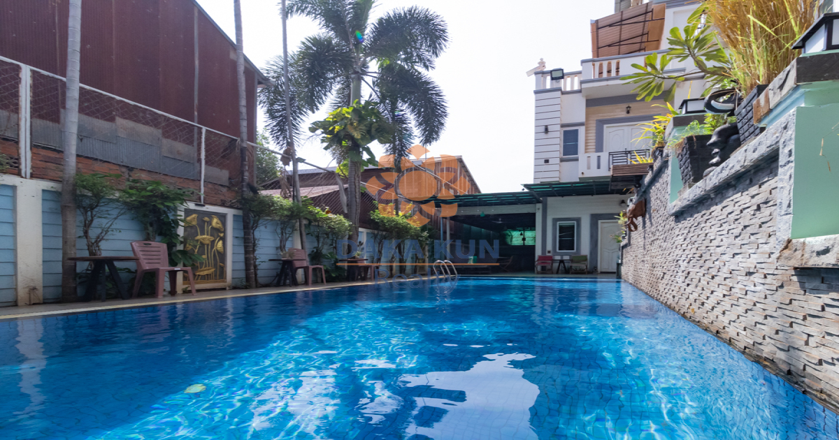 2 Bedrooms apartment with Swimming Pool for Rent In Siem Reap City