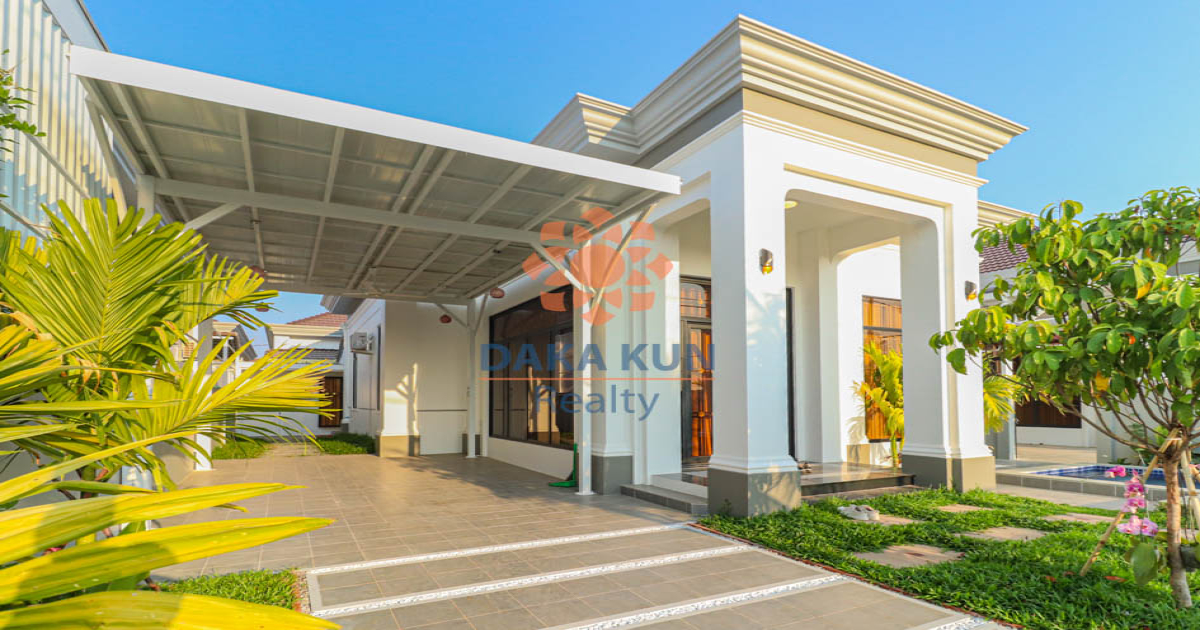 Villa with Swimming Pool for Rent in Siem Reap City