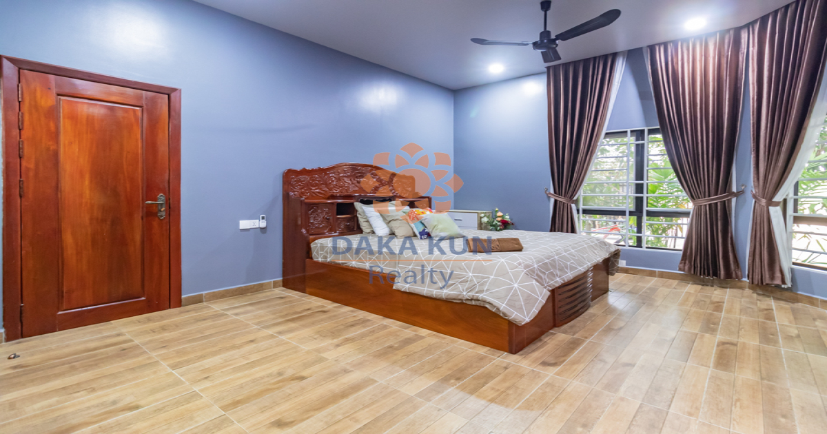 3 Bedrooms House For Rent In Siem Reap City- Svay Dangkum