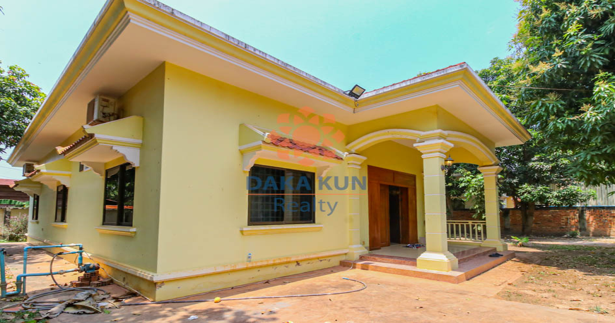 3 Bedrooms House for Rent in Siem Reap City, Svay Dangkum