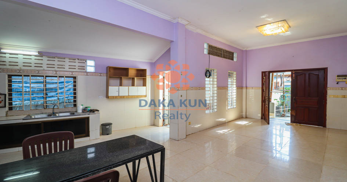 1 Bedroom House for Rent in Siem Reap City, near Phsar Krom
