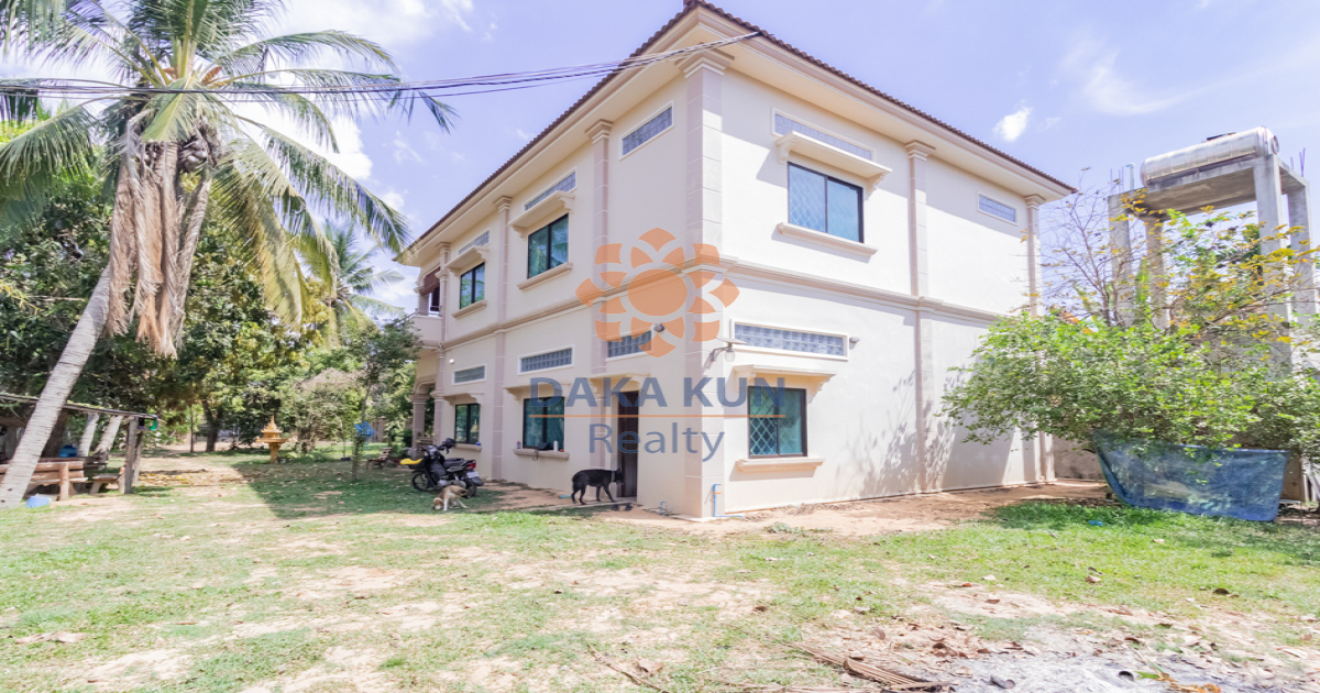 4 Bedrooms House For Rent In Siem Reap City-Svay Dangkum