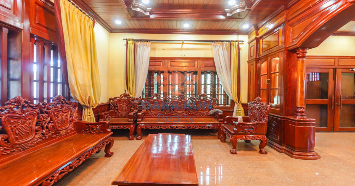 10 Bedrooms House for Rent in Siem Reap City, Svay Dangkum