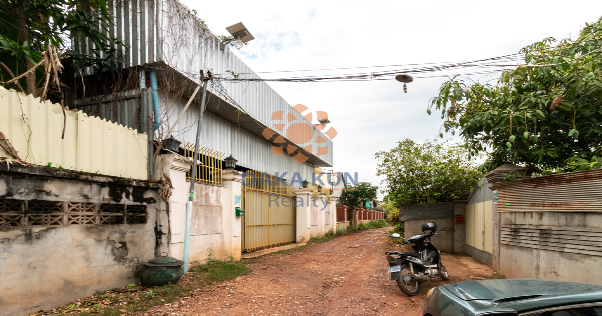 Wooden House For Sale In Siem Reap-Sla kram