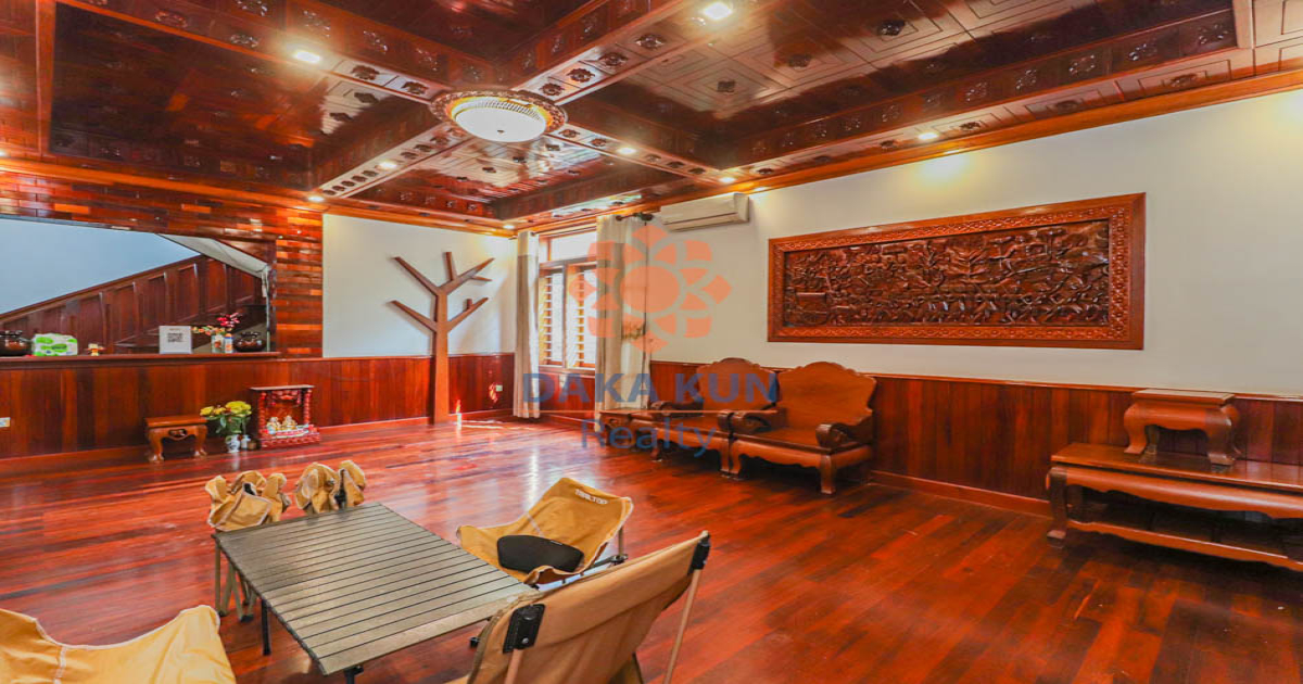 6 Bedrooms House for Rent in Siem Reap, Svay Dangkum