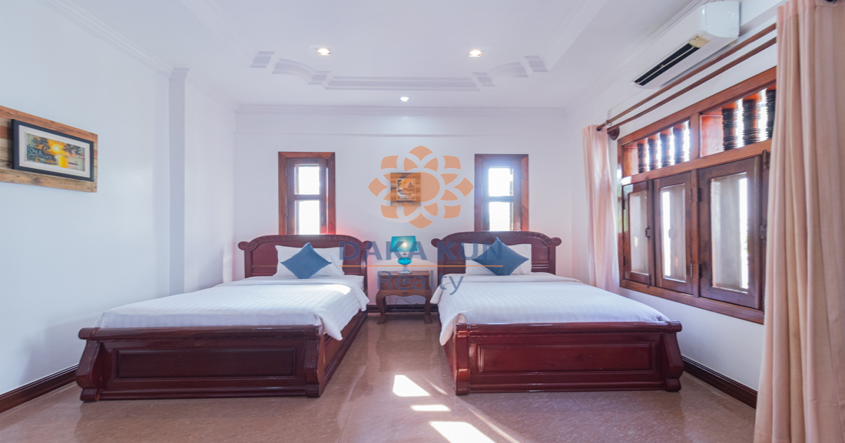 5 Bedrooms Villa for Rent with Pool in Siem Reap-Svay Dongkum