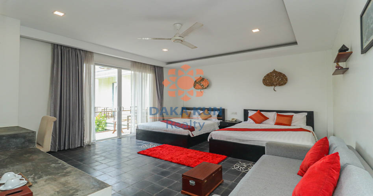 Hotel for Rent in Siem Reap City, near Riverside