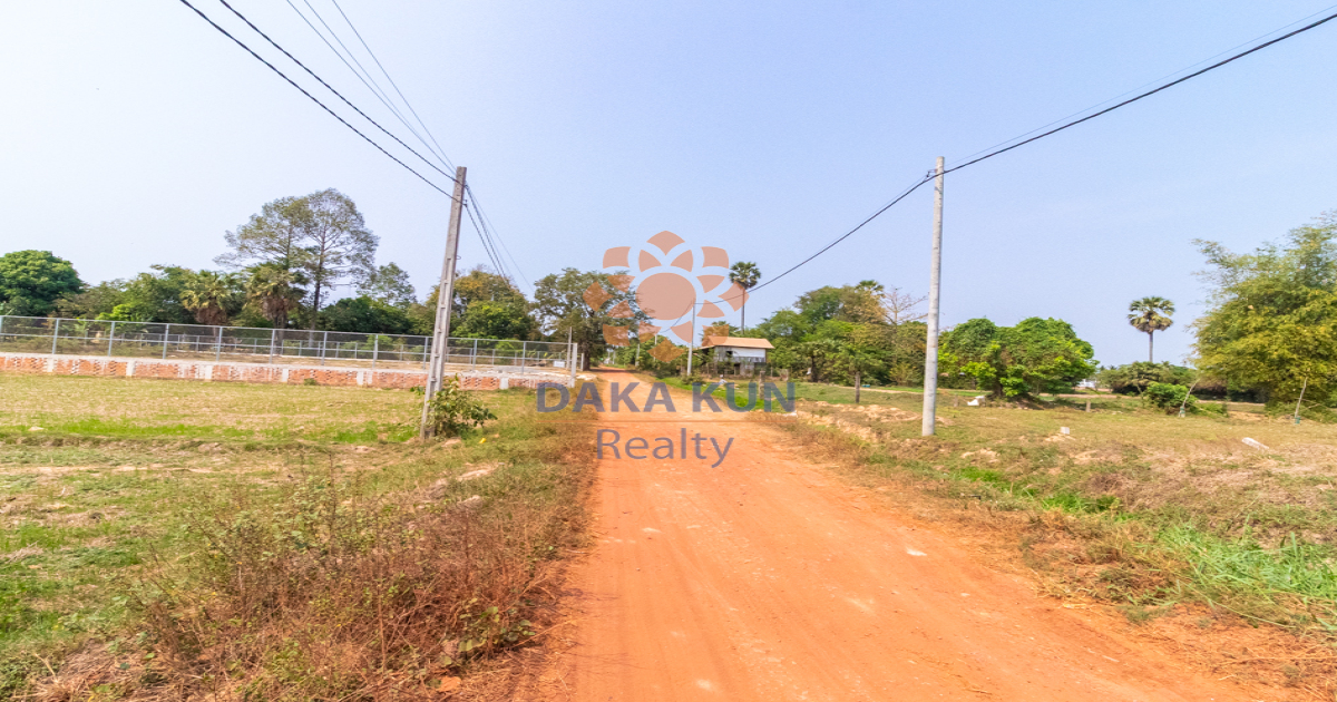 Land For Sale In Siem Reap City-Chreav
