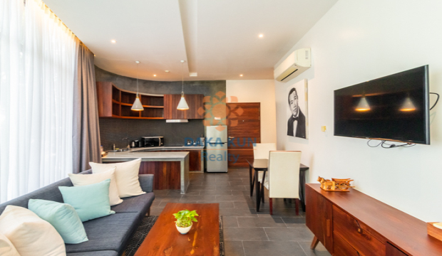 2 Bedrooms Apartment for Rent with Pool in Krong Siem Reap-near Riverside