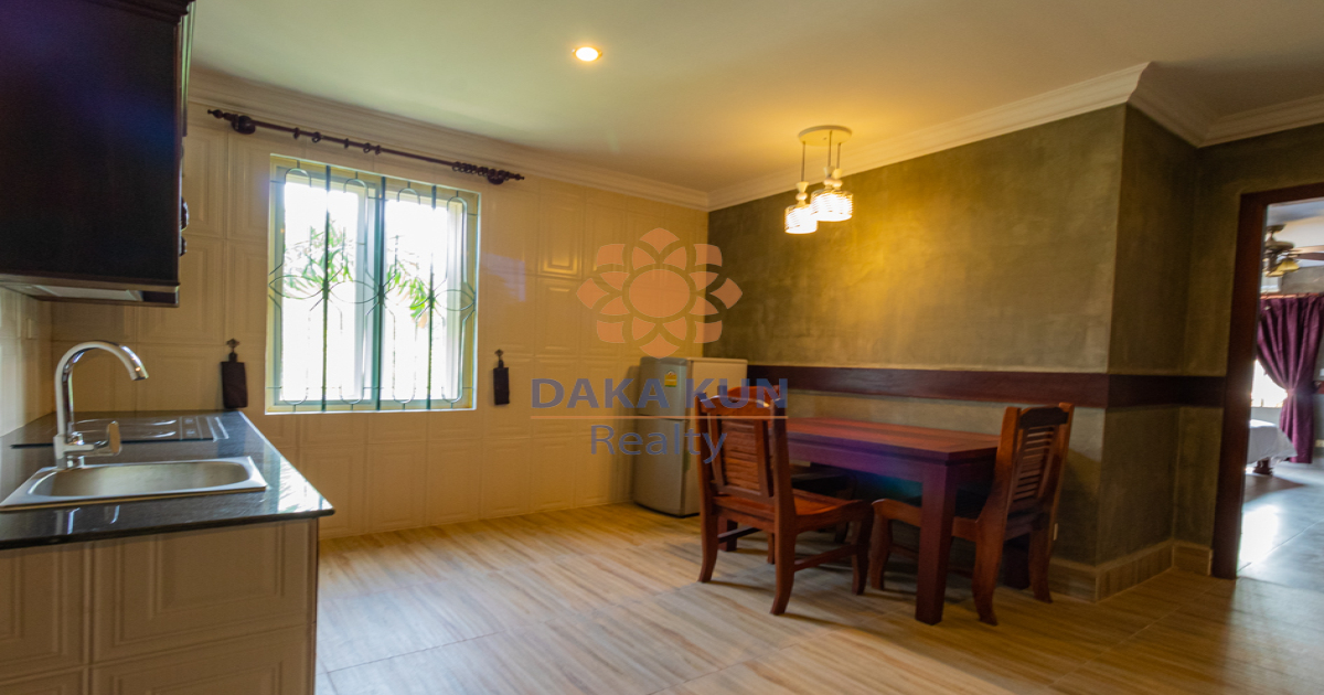 1 Bedrooms Apt for Rent In Siem Reap City-Sla Kram
