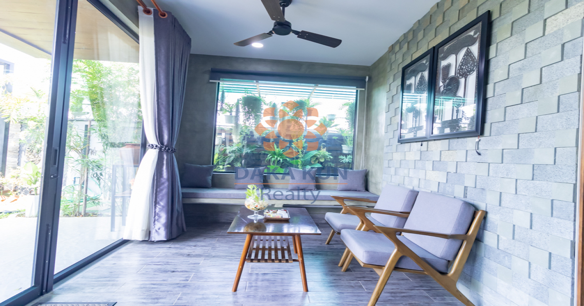2 Bedrooms Villa with Pool For Rent In Siem Reap City