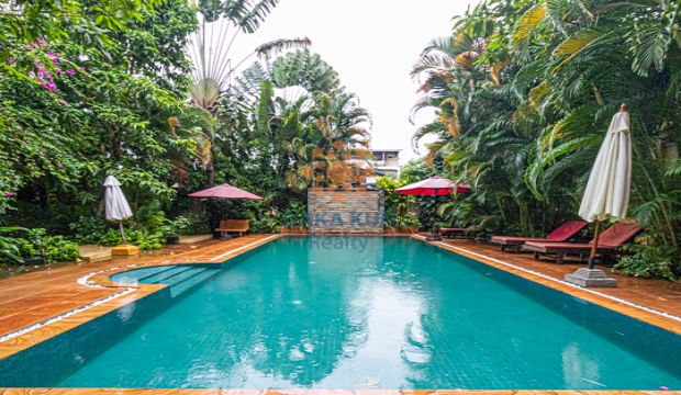 22 Rooms Boutique for Rent in Krong Siem Reap-Sla Kram