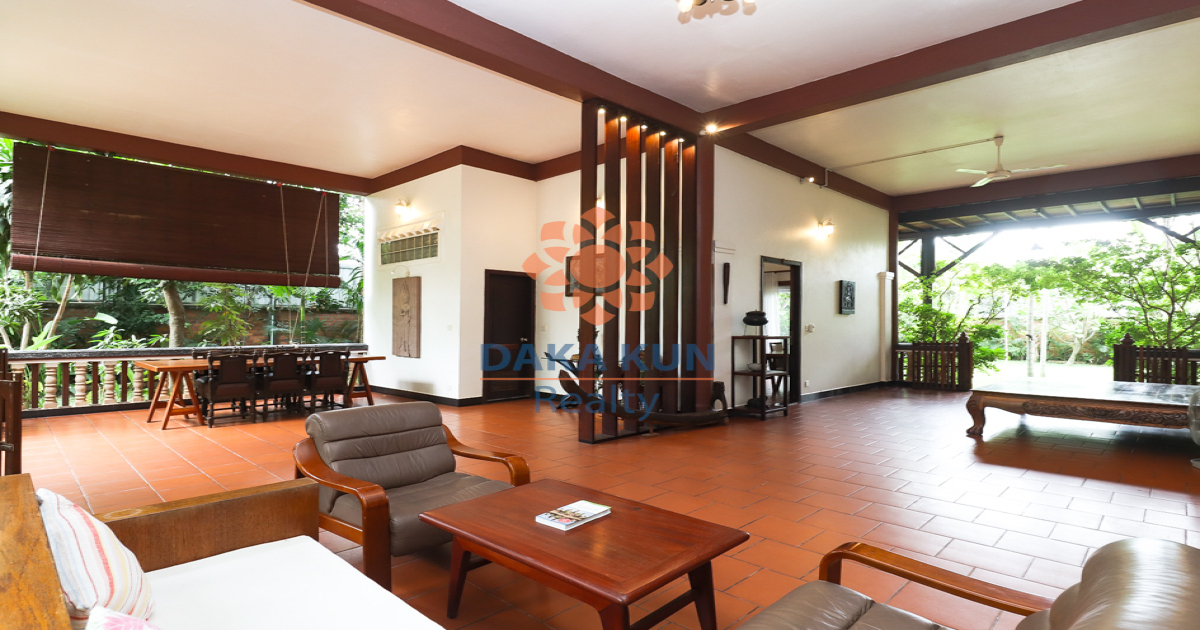 Wooden House for Rent in Siem Reap City