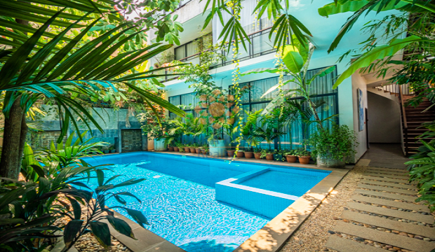 2 Bedrooms Apartment for Rent with Pool in Krong Siem Reap-near Riverside