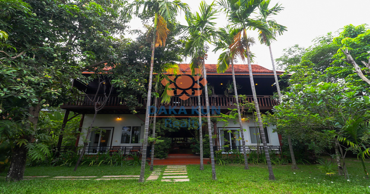 Wooden House for Rent in Siem Reap City