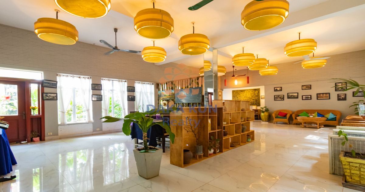Boutique Hotel for Rent in Siem Reap-Svay Dangkum