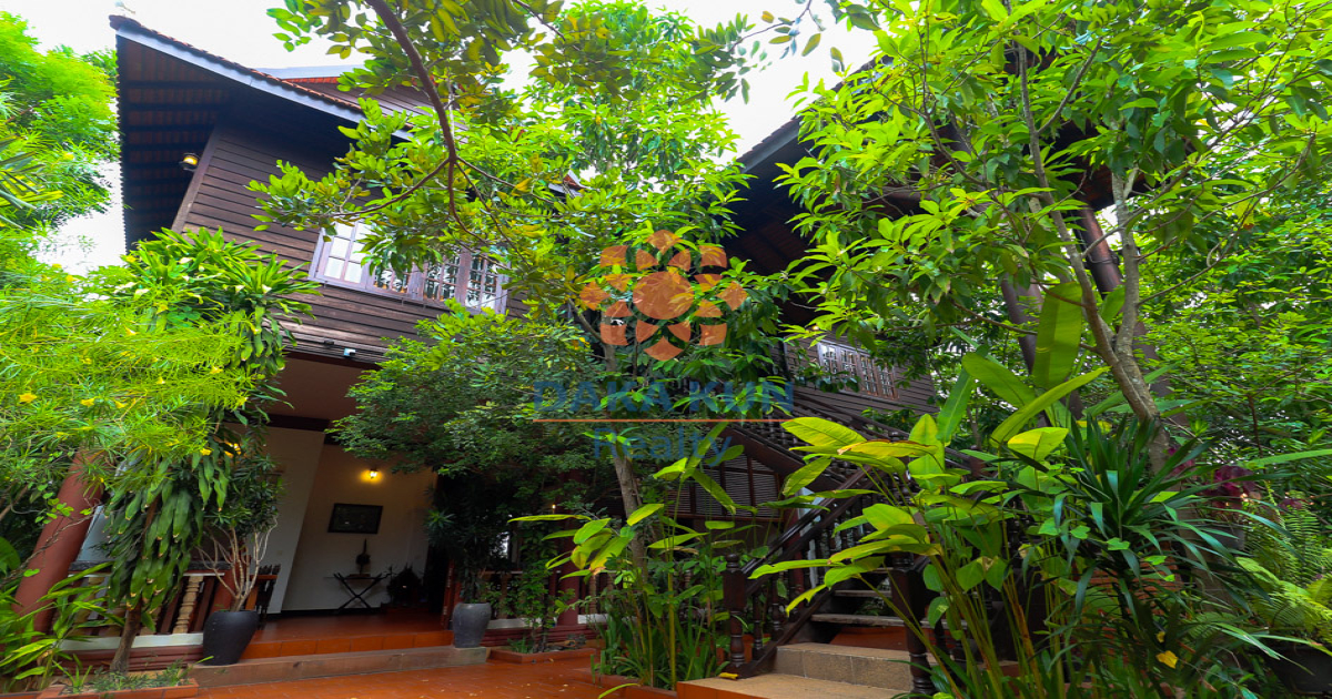 Wooden House for Rent in Siem Reap City