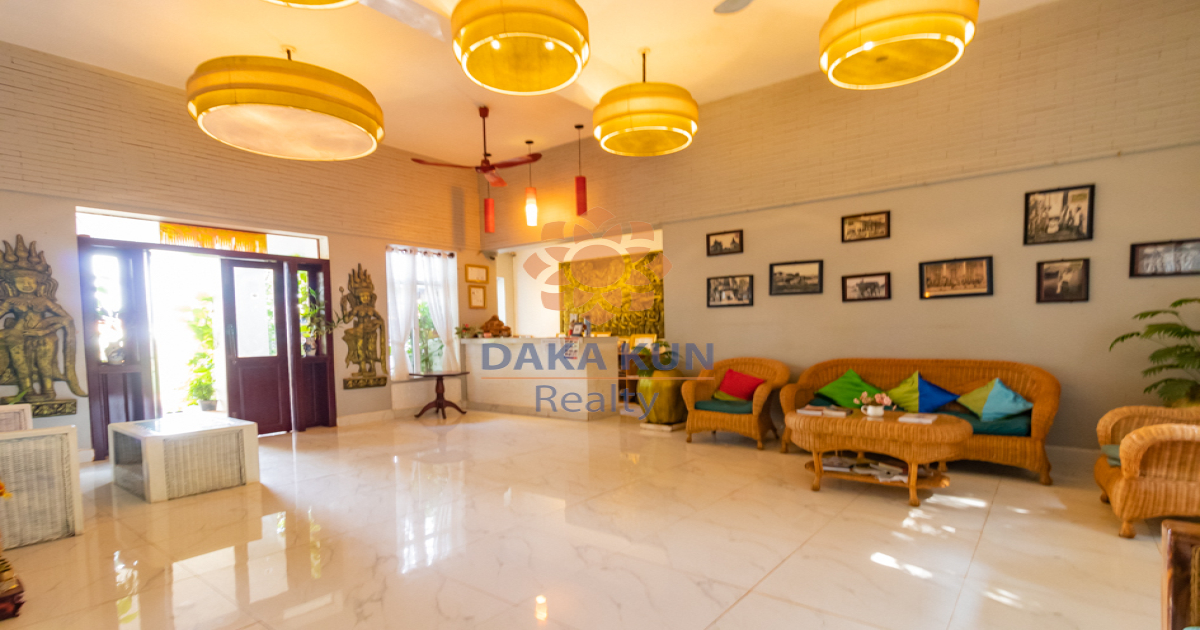 Boutique Hotel for Rent in Siem Reap-Svay Dangkum