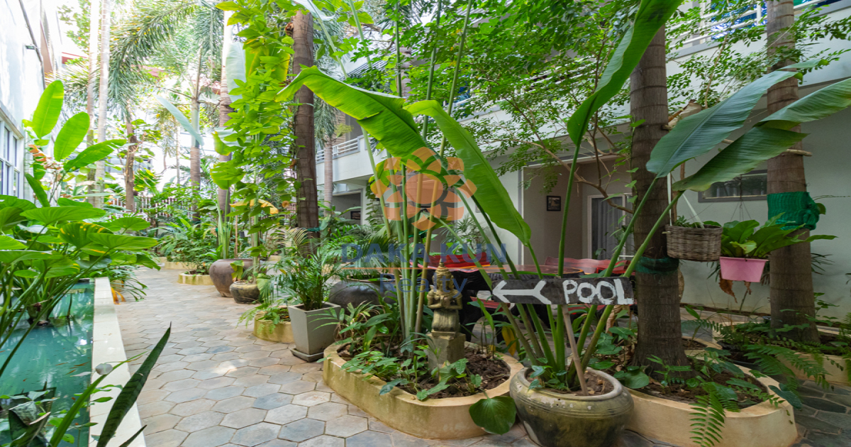 Boutique Hotel for Rent in Siem Reap-Svay Dangkum