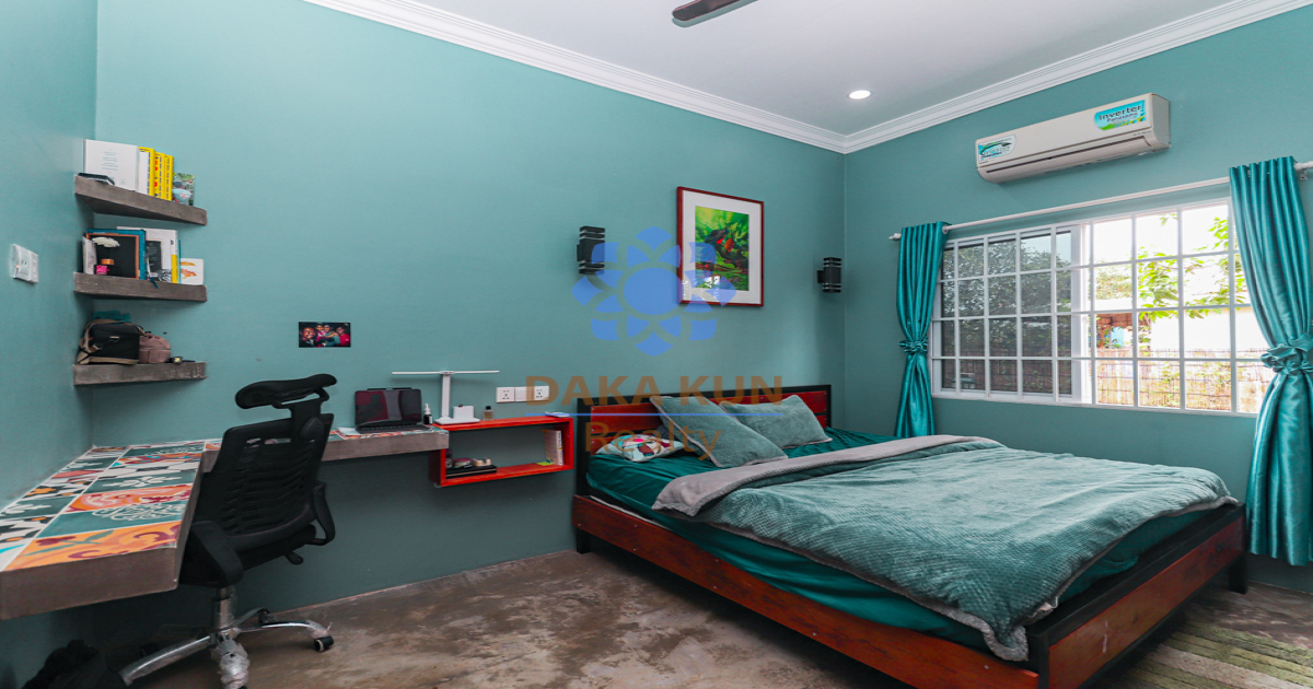 2 Bedrooms House for Rent in Siem Reap City, Chreav