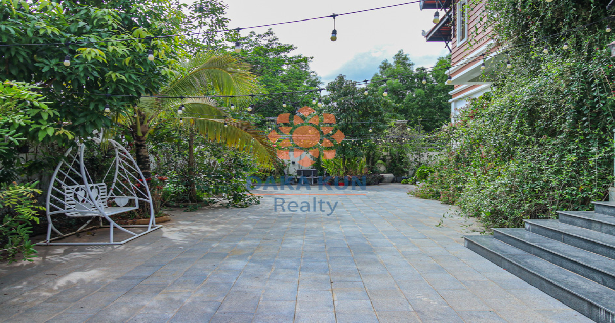 5 Bedrooms Villa for Rent in Siem Reap City, Svay Dangkum