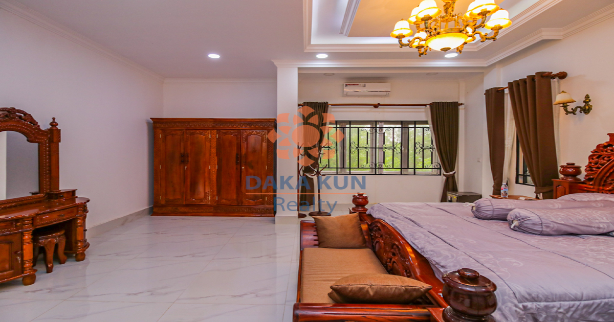 5 Bedrooms Villa for Rent in Siem Reap City, Svay Dangkum