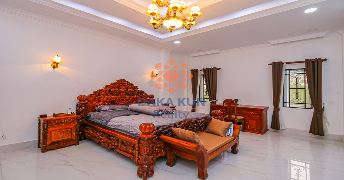5 Bedrooms Villa for Rent in Siem Reap City, Svay Dangkum