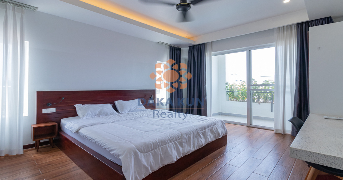 2 Bedrooms Apartment For Rent With Swimming Pool in Siem Reap City