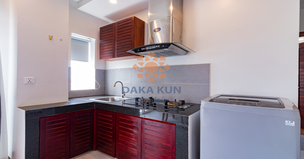 2 Bedrooms Apartment For Rent With Swimming Pool in Siem Reap City
