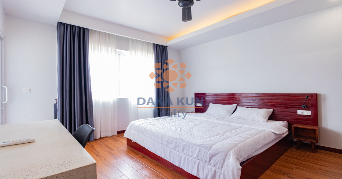 2 Bedrooms Apartment For Rent With Swimming Pool in Siem Reap City