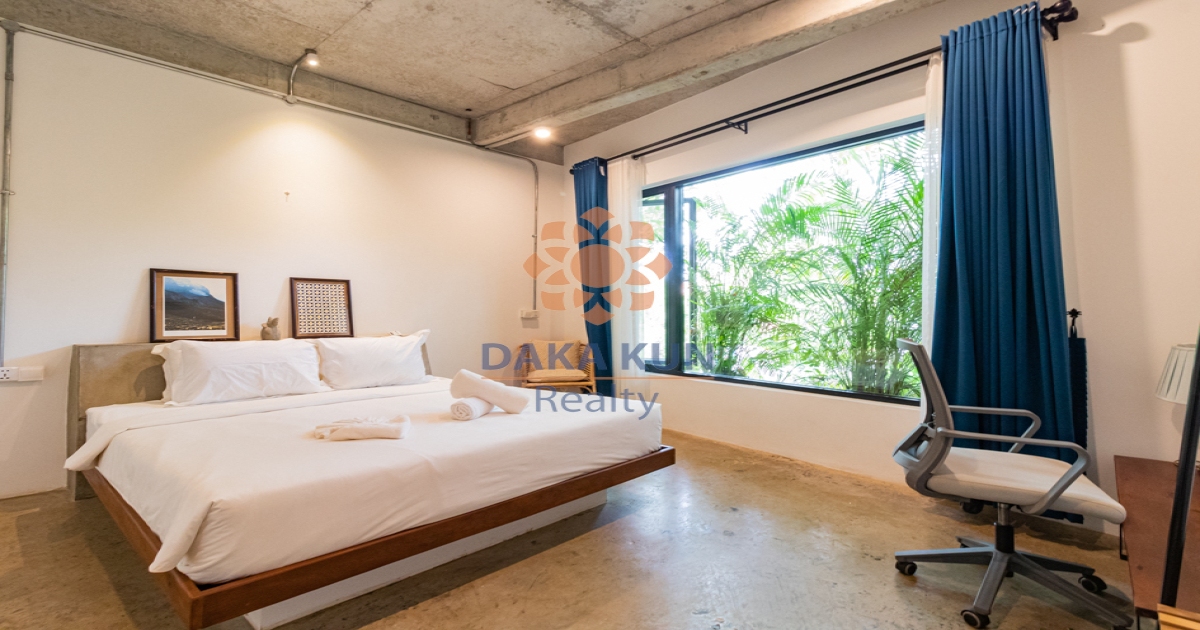 1 Bedroom Apartment for Rent with Swimming Pool in Krong Siem Reap-Sala Kamreuk