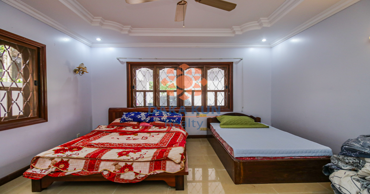 5 Bedrooms House for Rent in Siem Reap City, Svay Dangkum