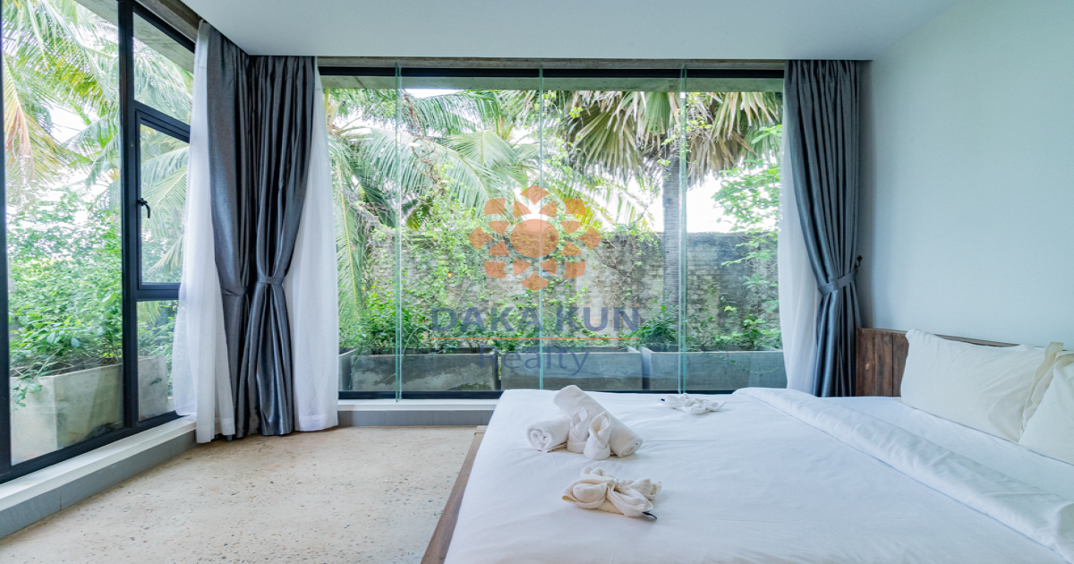 2 Bedrooms Apartment for Rent with Swimming Pool in Krong Siem Reap