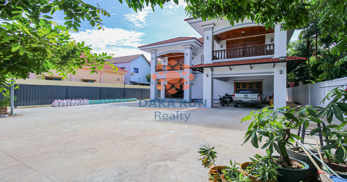 5 Bedrooms House for Rent in Siem Reap City, Svay Dangkum