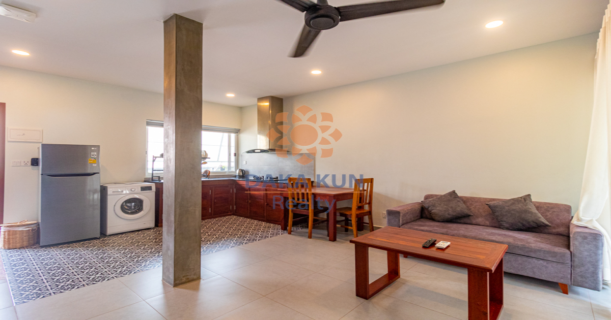1 Bedroom Apartment for Rent in Krong Siem Reap - Svay Dangkum