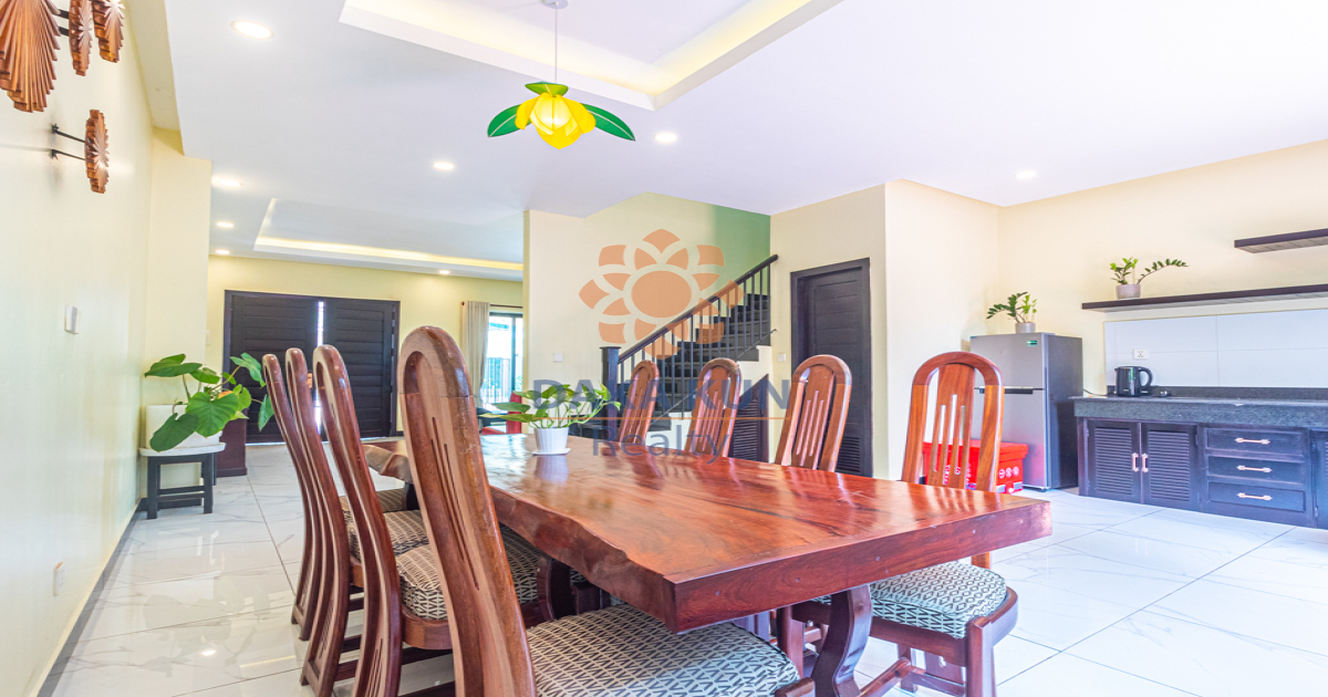 3 Bedrooms House for Rent in Borey Tourism, Siem Reap City