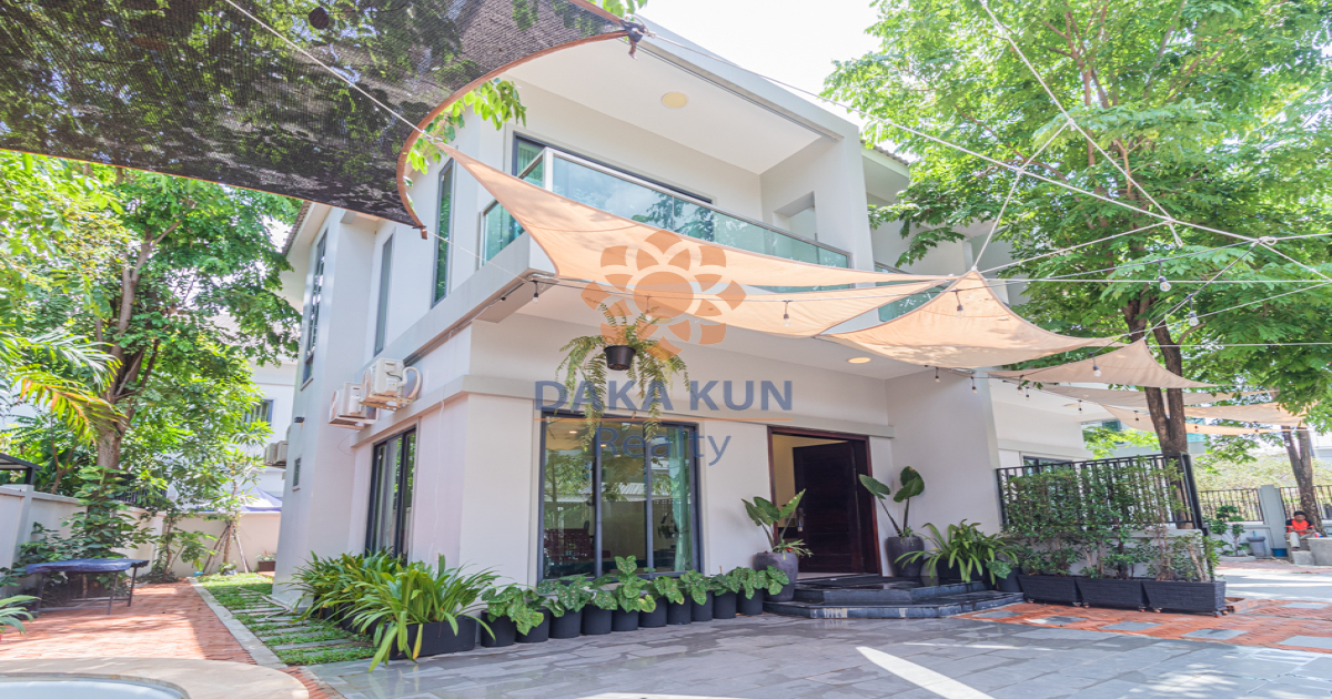 3 Bedrooms House for Rent in Borey Tourism, Siem Reap City