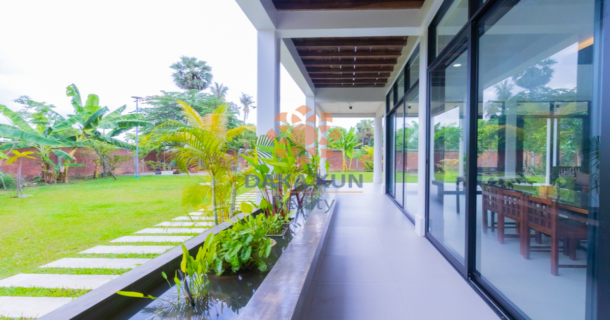 3 Bedrooms Wooden House Rent In Siem Reap City