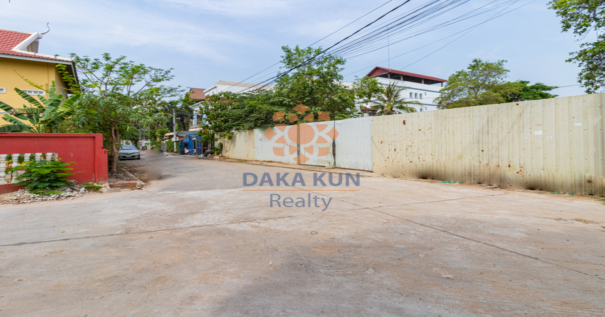 Land for Sale in Siem Reap City-Svay Dangkum