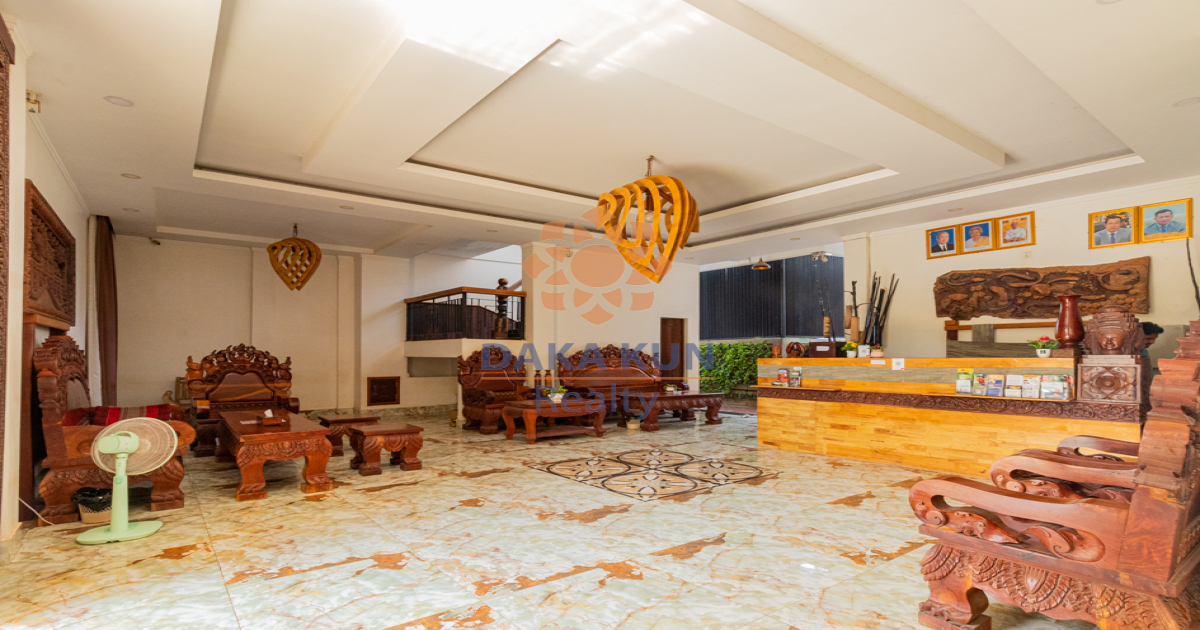 Hotel for Sale in Siem Reap​​ City-Sala Kamreuk