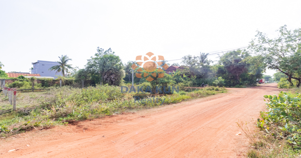 Land For Sale In Siem Reap City-Knar