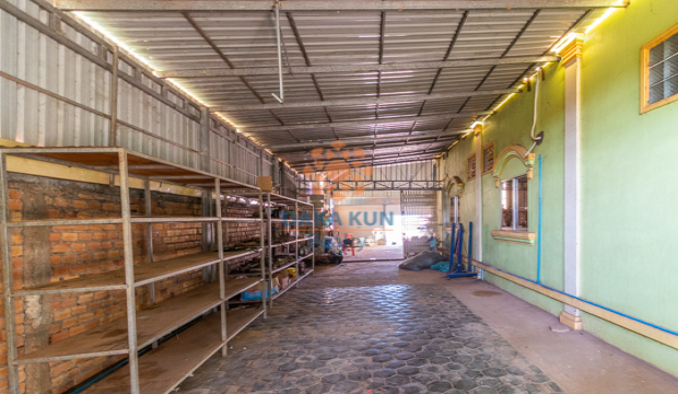 Warehouse for Rent in Krong Siem Reap-Chea Sim Road