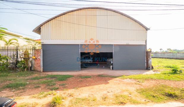 Warehouse for Rent in Krong Siem Reap-Chea Sim Road