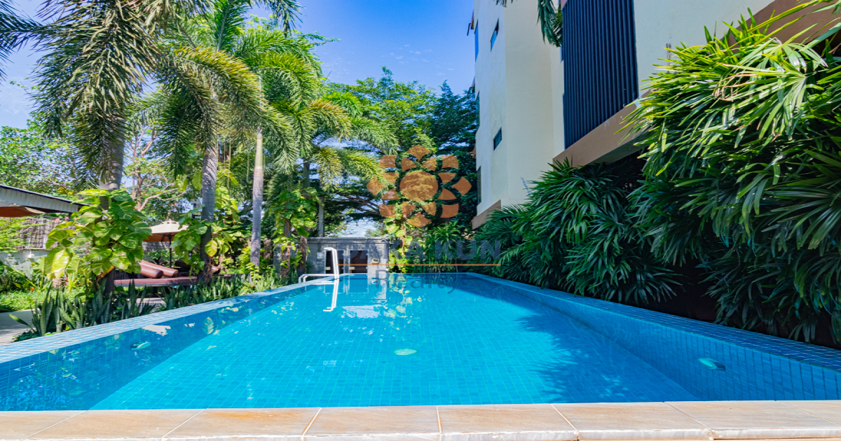 3 Bedrooms Apartment for Rent with Pool in Siem Reap-Svay Dangkum