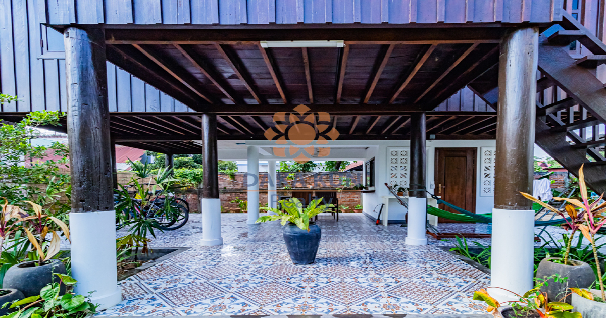 Wooden House for Rent in Sala Kamruek-Siem Reap City