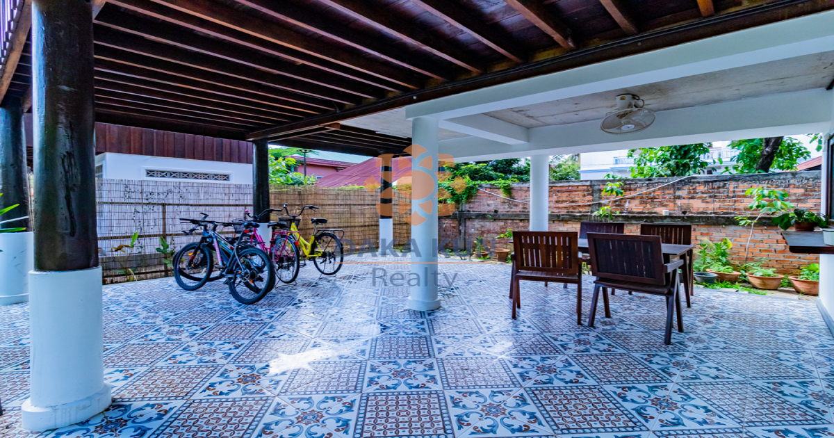 Wooden House for Rent in Sala Kamruek-Siem Reap City