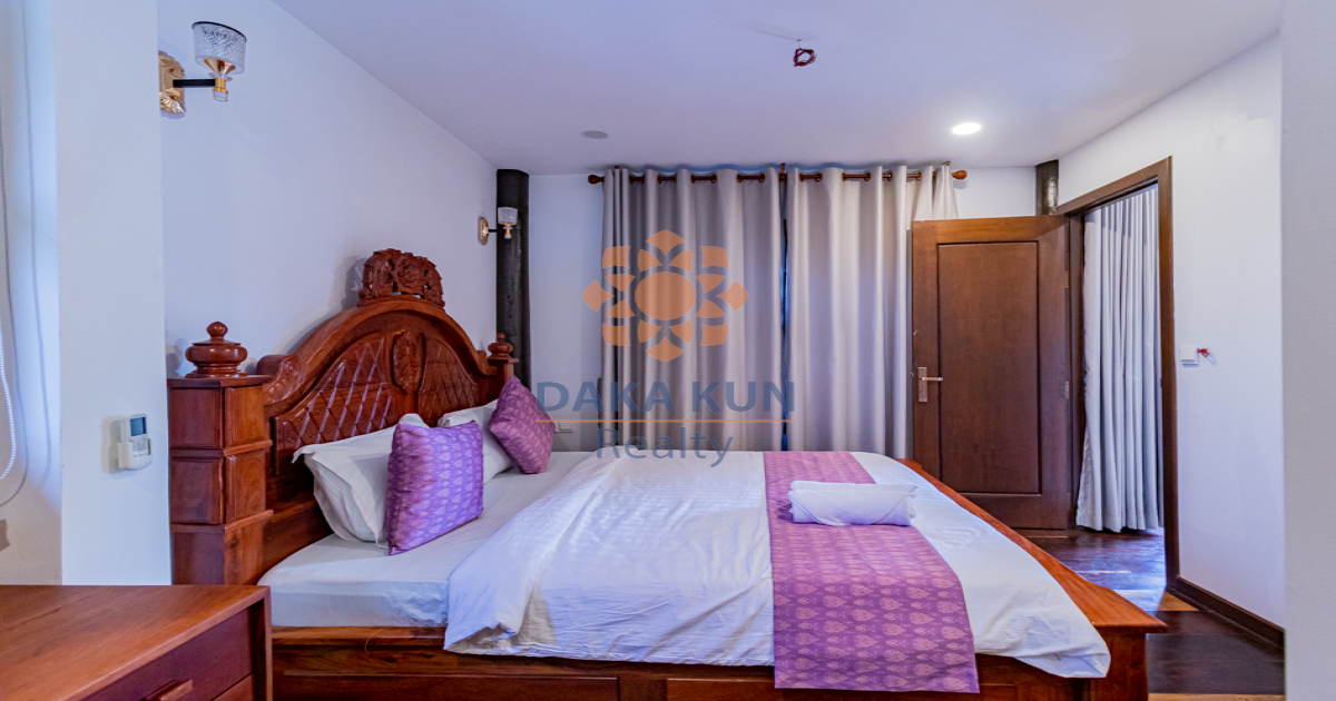 Wooden House for Rent in Sala Kamruek-Siem Reap City