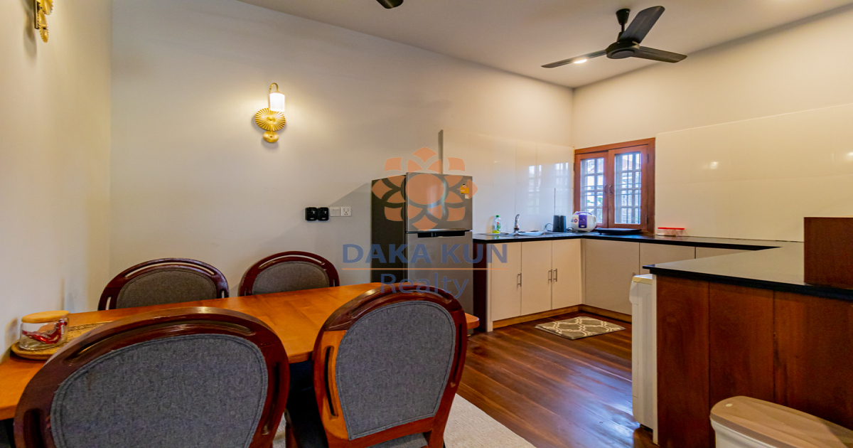 Wooden House for Rent in Sala Kamruek-Siem Reap City