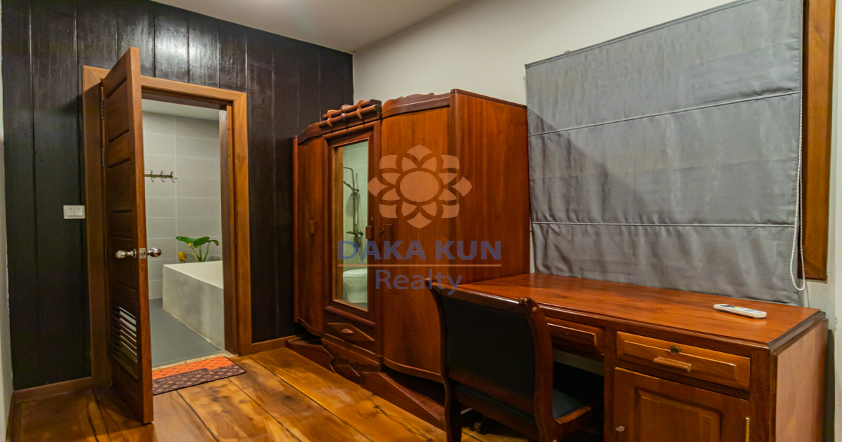 Wooden House for Rent in Sala Kamruek-Siem Reap City