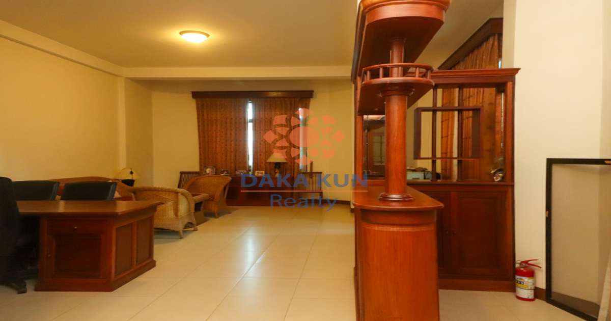 Home Office Apartment for Rent on Central Market St, Siem Reap City Center